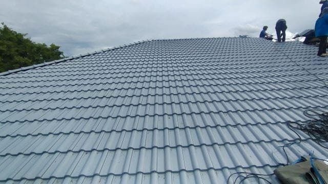 ปรับปรุงหลังคาบ้านคุณศุภกิจ ที่หมู่บ้านวินด์มิลล์